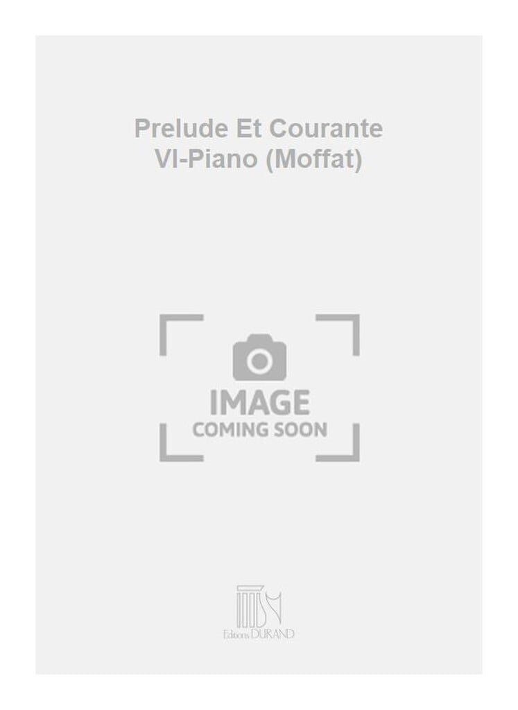 Prelude Et Courante Vl-Piano (Moffat)